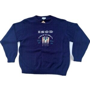 Vintage Izod Lacoste Crew Classics Knit Sweater